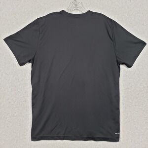 Nike Men's XL Black Dri-FIT Training Tee Sporty Minimalist Gym Essential Sporty